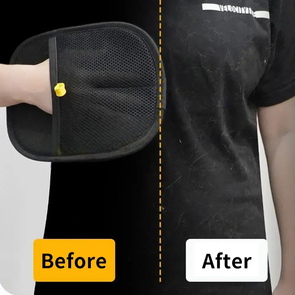 Pet Hair Removal & Grooming Gloves