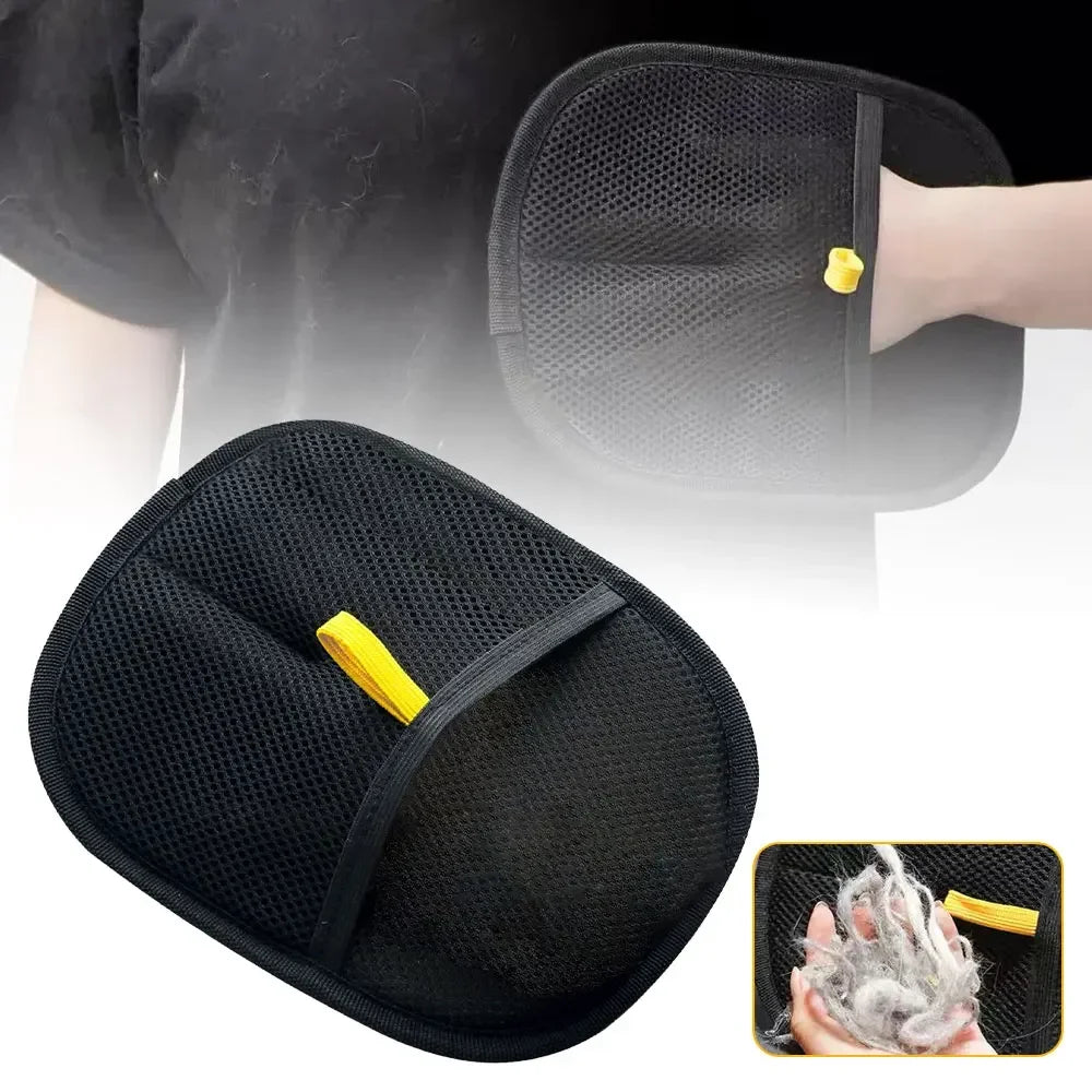 Pet Hair Removal & Grooming Gloves
