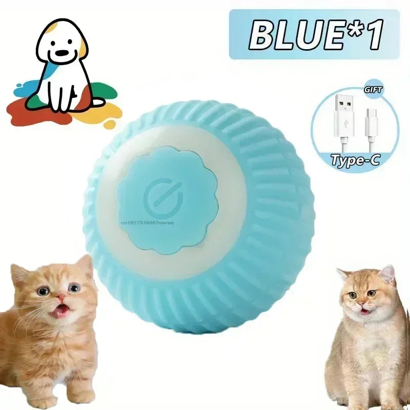 Interactive Rolling Ball for Cats
