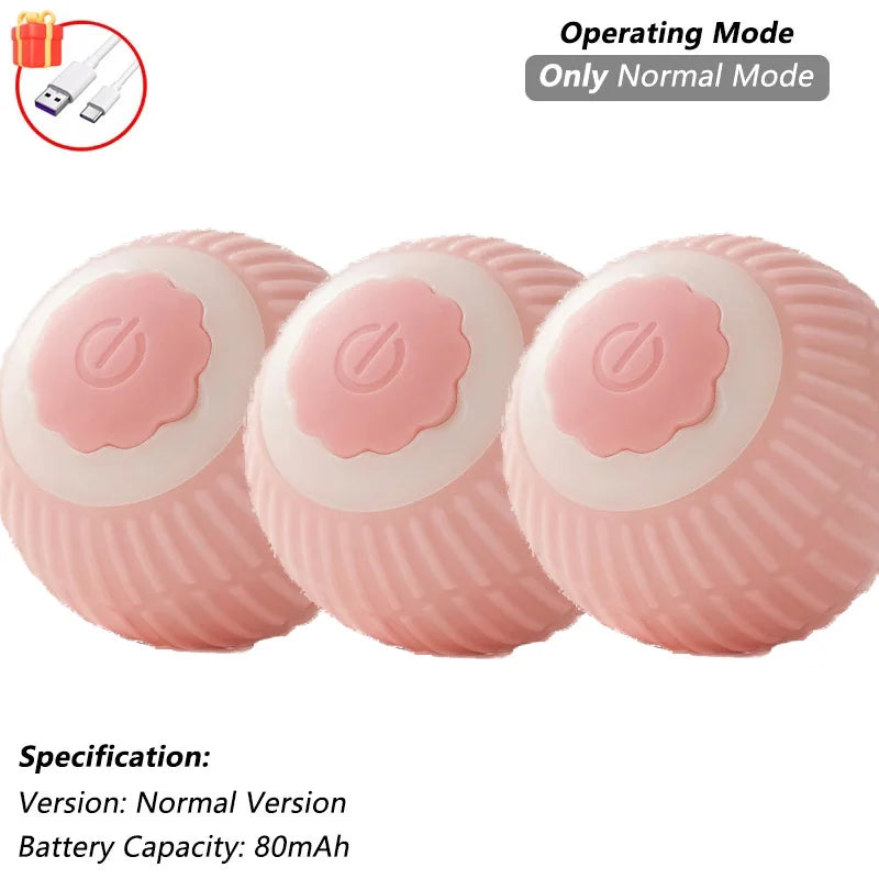 Interactive Rolling Ball for Cats