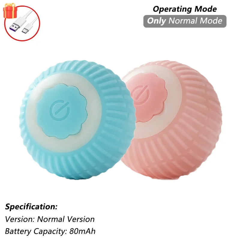 Interactive Rolling Ball for Cats