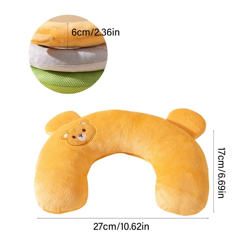 These soft, furry cat pillows provide ultimate relaxation and comfort, offering a travel-friendly, calming companion for your feline friend on the go.