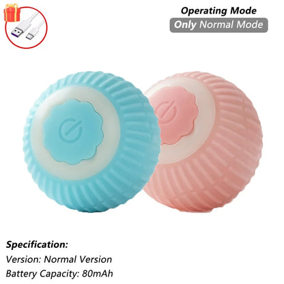 Interactive Rolling Ball for Cats